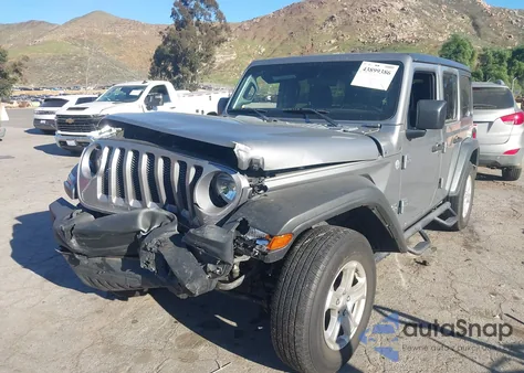 2020 Jeep Wrangler Unlimited Sport S 4X4 from USA, damaged, VIN 1C4HJXDN0LW258941
